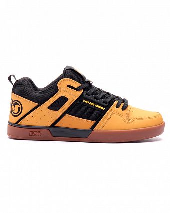 Кеды низкие мужские DVS COMANCHE 2.0+ Chamois Black GUM Nubuck