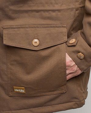 Куртка водоотталкивающая утепленная Iriedaily Dock 36 Brown Куртка водоотталкивающая утепленная Iriedaily Dock 36 Brown