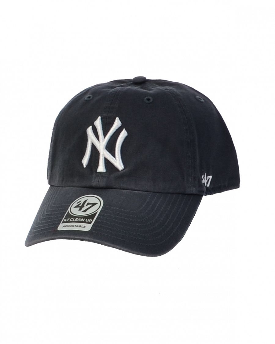Бейсболка классическая с изогнутым козырьком '47 Brand Clean Up New York Yankees Vintage Navy отзывы