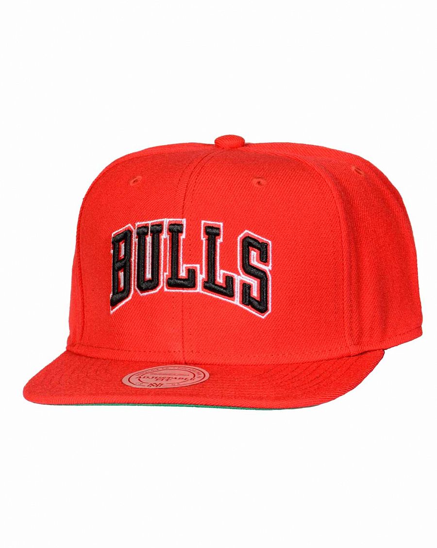 Бейсболка с прямым козырьком Mitchell and Ness Chicago Bulls NT Red отзывы