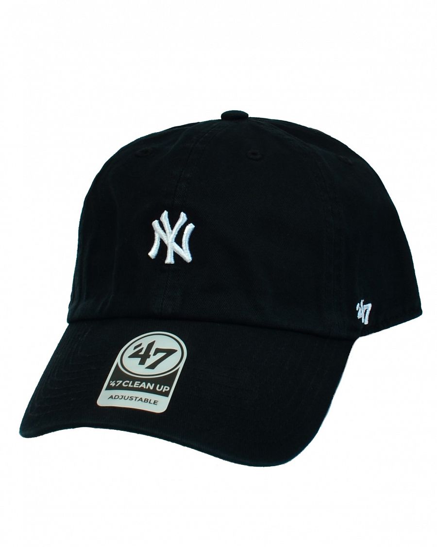 Бейсболка классическая с изогнутым козырьком '47 Brand Clean Up ABATE New York Yankees Black отзывы