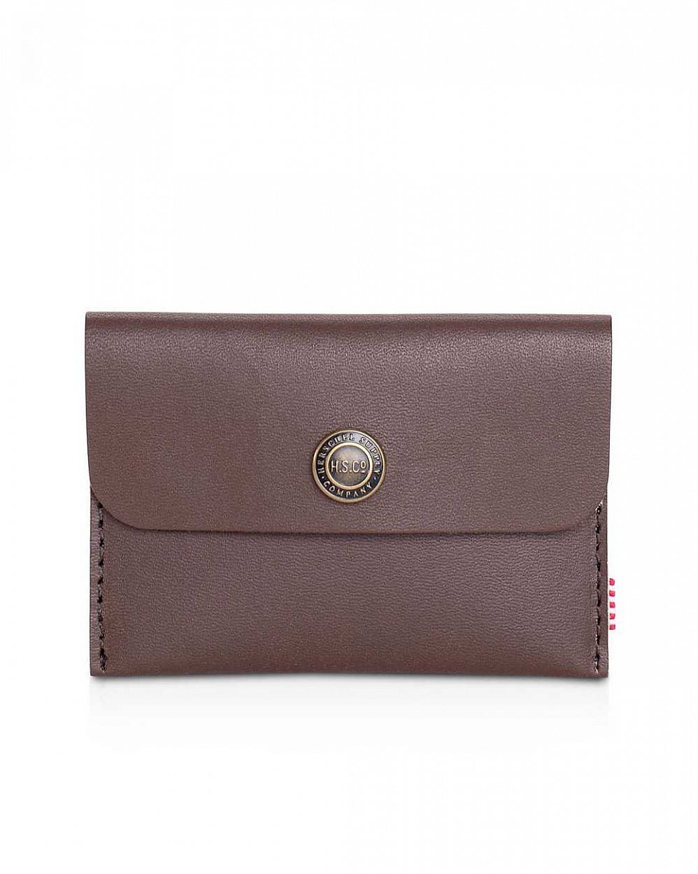 Кошелек-визитница Herschel JACKS WALLET PREMIUM Brown отзывы