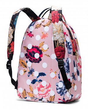 Рюкзак городской для 13 ноутбука Herschel Nova Mid-Volume Vintage Floral Black Polka Dot Рюкзак городской для 13 ноутбука Herschel Nova Mid-Volume Vintage Floral Black Polka Dot