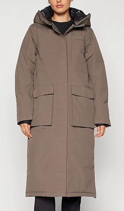 Парка женская зимняя водонепроницаемая Didriksons Leya Long Mocha Brown