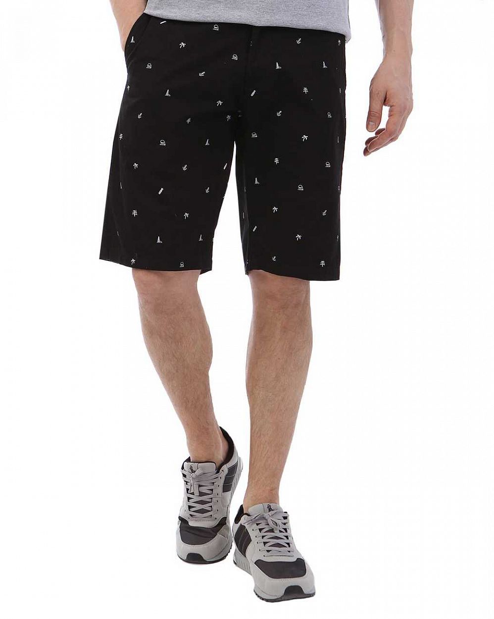 Шорты бермуды Johnson Short Dexter Cotton Twill Black отзывы