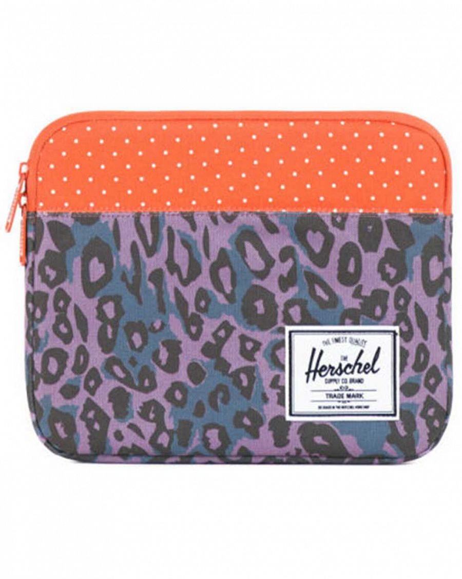 Чехол водоотталкивающий Herschel Anchor iPad Purple Leopard отзывы