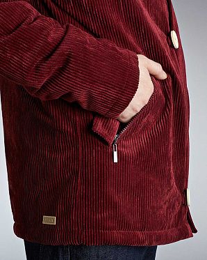 Куртка водоотталкивающая на меху Makia Raglan Jacket Cordovan Куртка водоотталкивающая на меху Makia Raglan Jacket Cordovan