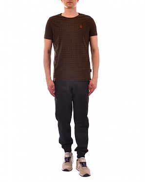 Футболка мужская Naketano Stricherjunge Heratage Black