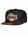 Бейсболка с прямым козырьком Mitchell and Ness GALAXY Los Angeles Lakers Heather Grey отзывы