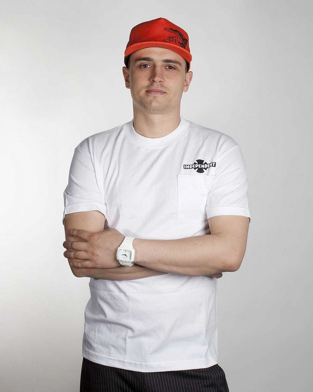 Футболка Independent Bottoms Up Pocket White отзывы