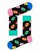 Носки Happy Socks ROLLING STONES PAINT IT BRIGHT SOCK Black Pink