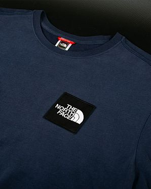 Футболка мужская The North Face Fine Climber Navy Yellow Gradient Футболка мужская The North Face Fine Climber Navy Yellow Gradient