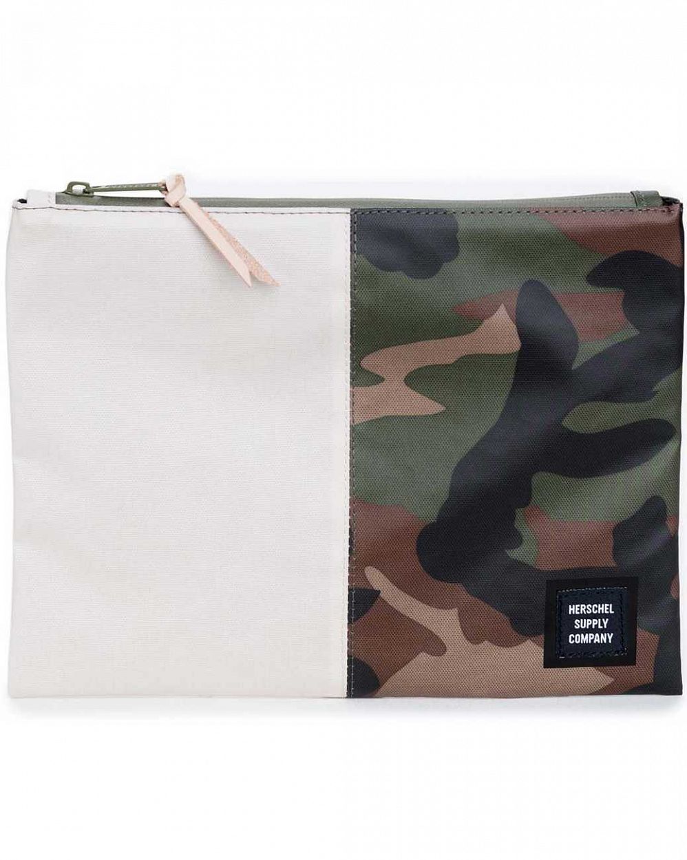 Клатч папка Herschel Studio Large Wood Camo отзывы