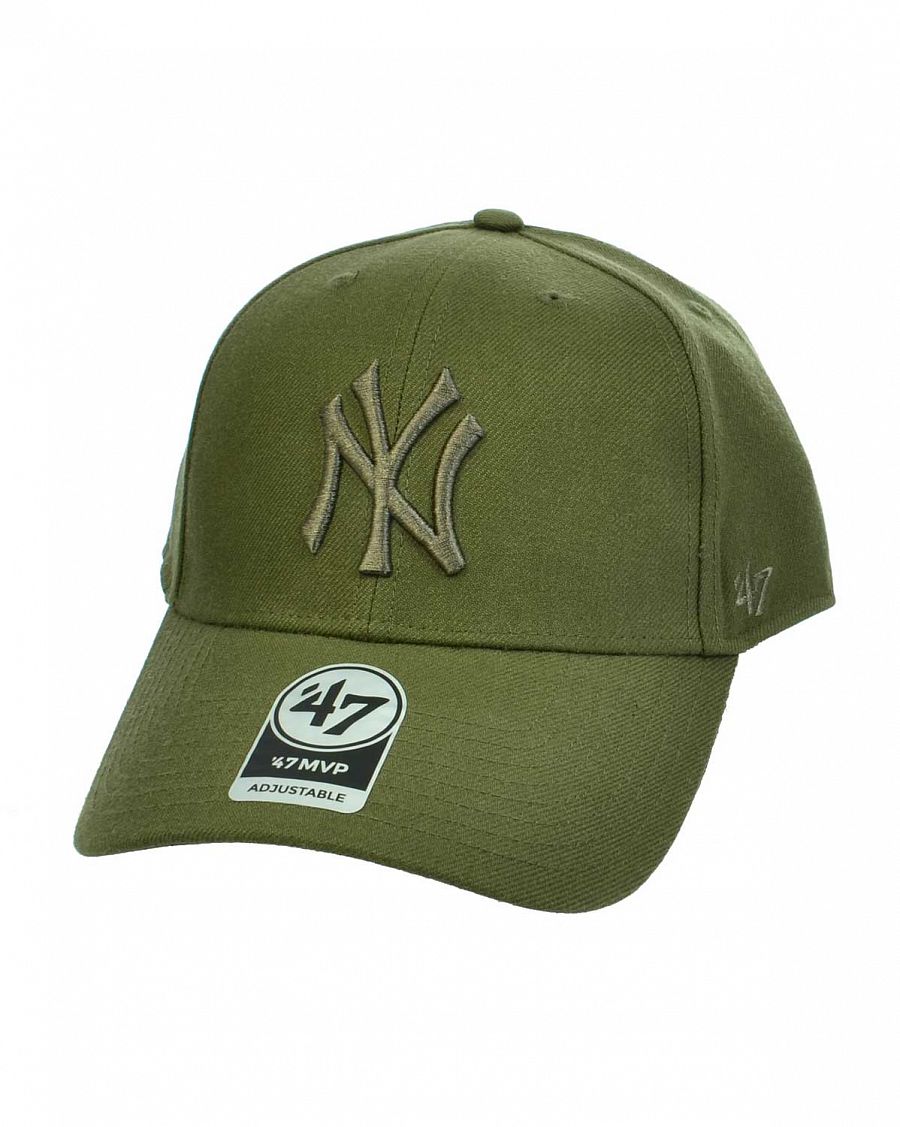 Бейсболка классическая с изогнутым козырьком '47 Brand MVP SNAPBACK New York Yankees SWA Sandalwood отзывы