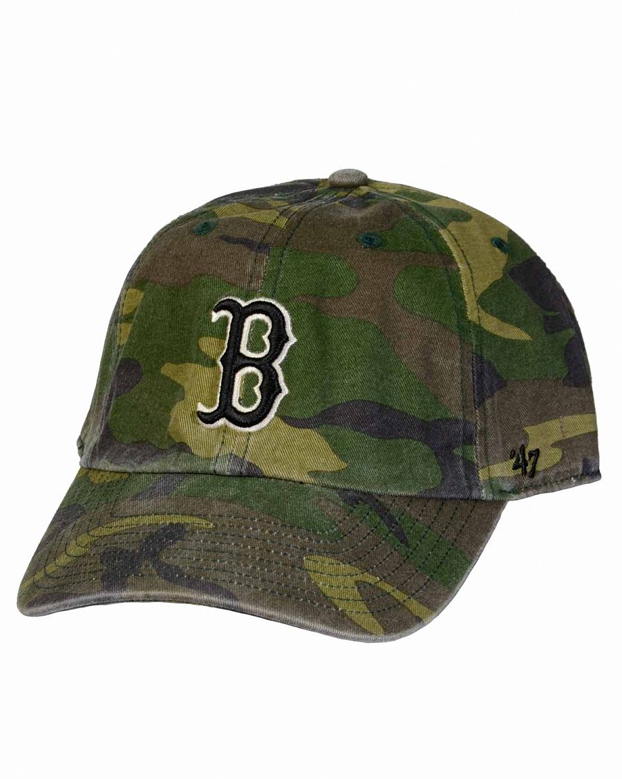 Бейсболка  '47 Brand Clean Up Boston Red Sox Camo отзывы