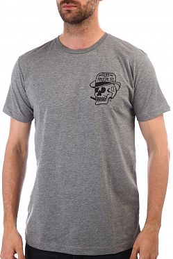 Футболка мужская Rum Knuckles Skull Grey Футболка мужская Rum Knuckles Skull Grey