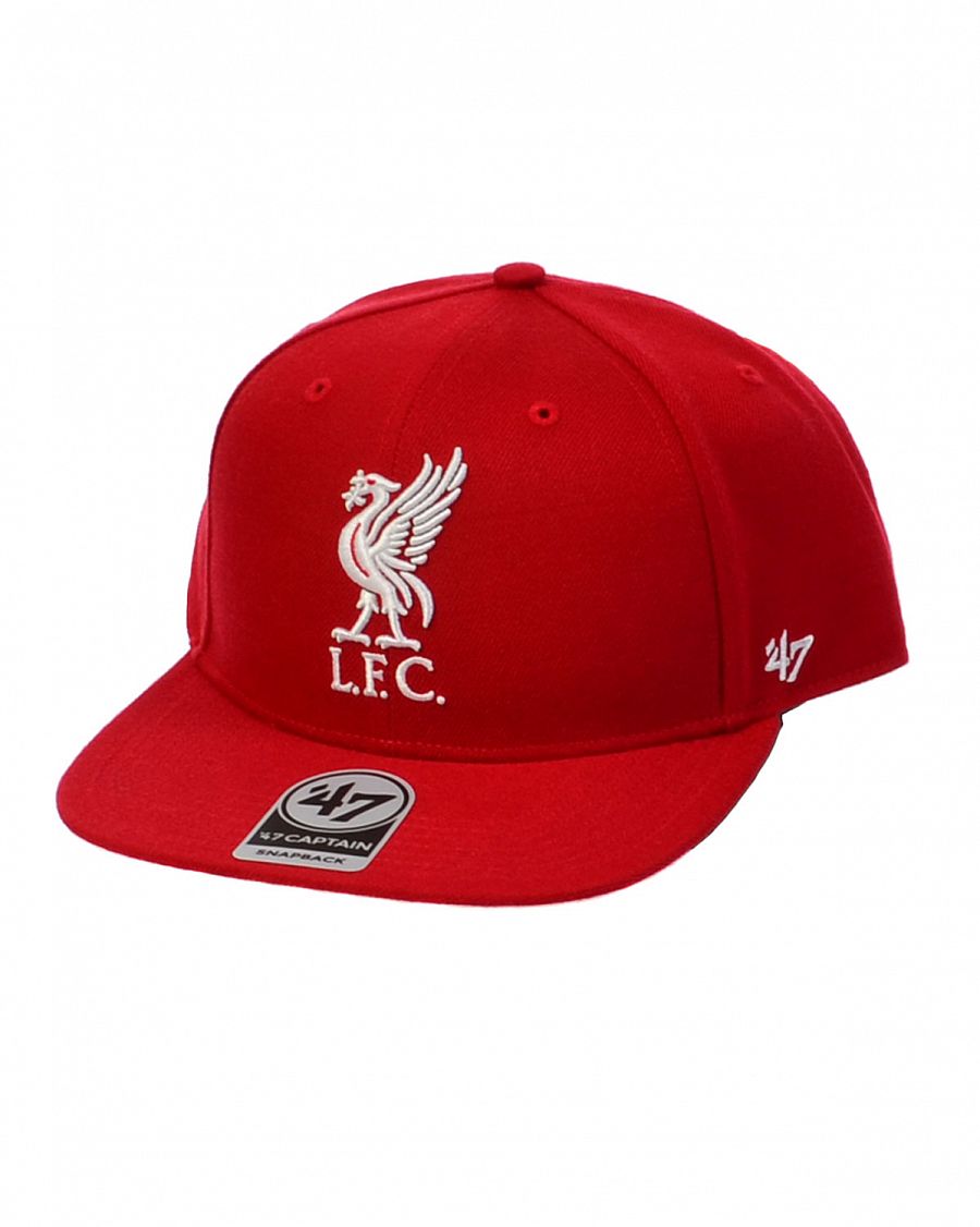 Бейсболка классическая с прямым козырьком '47 Brand Captain NO SHOT Snapback Liverpool Red отзывы