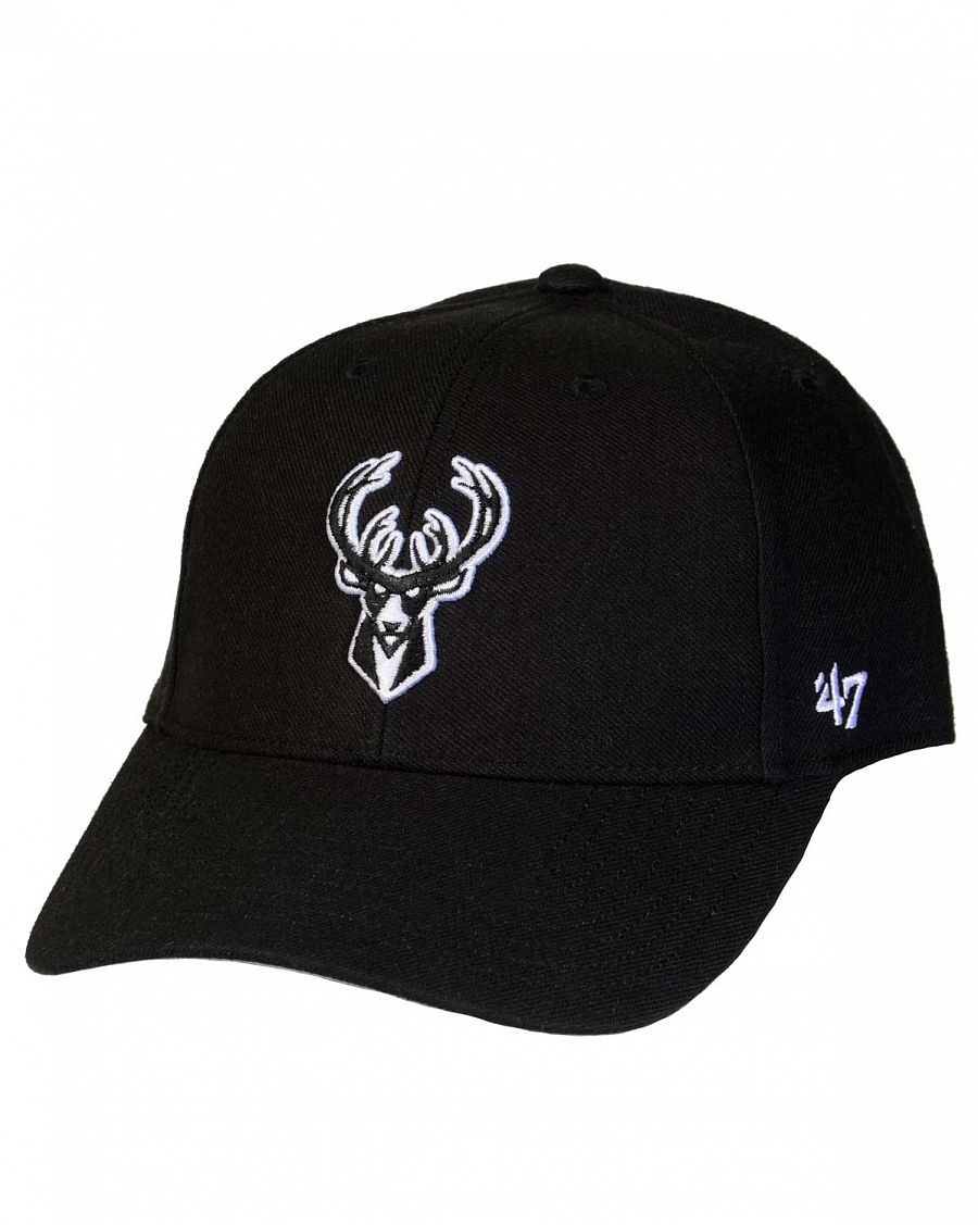 Бейсболка '47 Brand MVP WBV Milwaukee Bucks Black отзывы