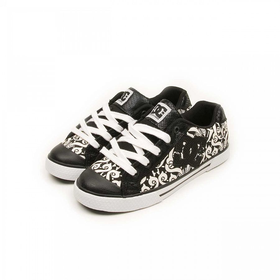 Кеды женские DC Shoes Chelsea Black Black White отзывы