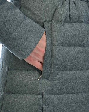 Пуховик женский зимний Elvine Jahanna Grey Melange Пуховик женский зимний Elvine Jahanna Grey Melange