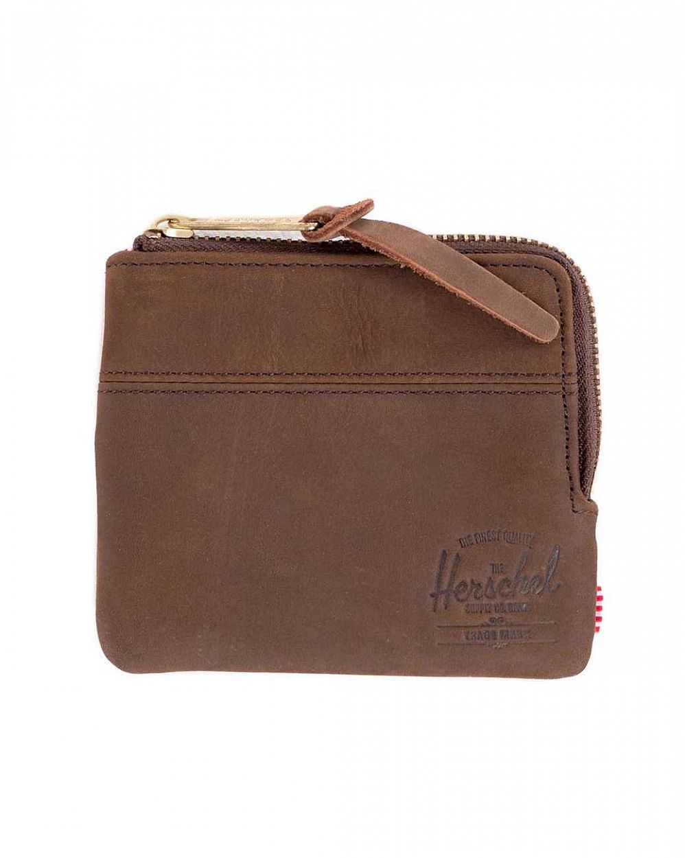 Кошелек Herschel Johnny Leather w Card Slots Leather Nubuck отзывы