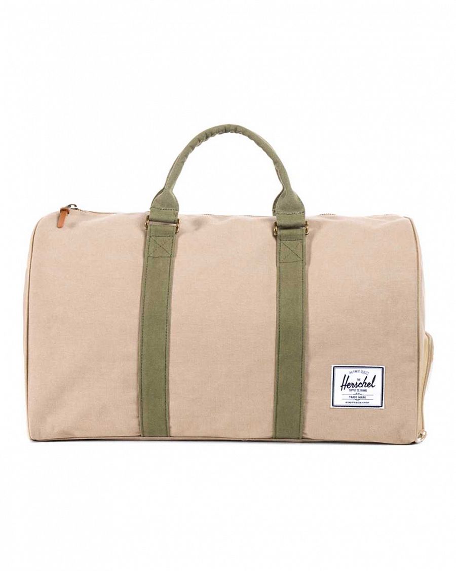 Сумка дорожная из толстого хлопка Herschel Novel Canvas Khaki Army отзывы Сумка дорожная из толстого хлопка Herschel Novel Canvas Khaki Army отзывы