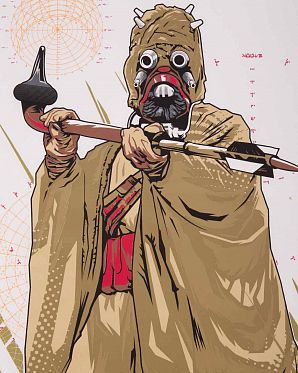 Футболка Addict Dune Warrior Tee White