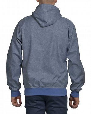 Ветровка водоотталкивающая на флисе Iriedaily City Shield 3 Grey Blue
