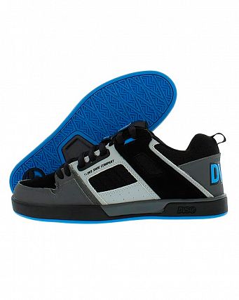 Кеды низкие мужские DVS COMANCHE 2.0+ CHARCOAL BLACK BLUE