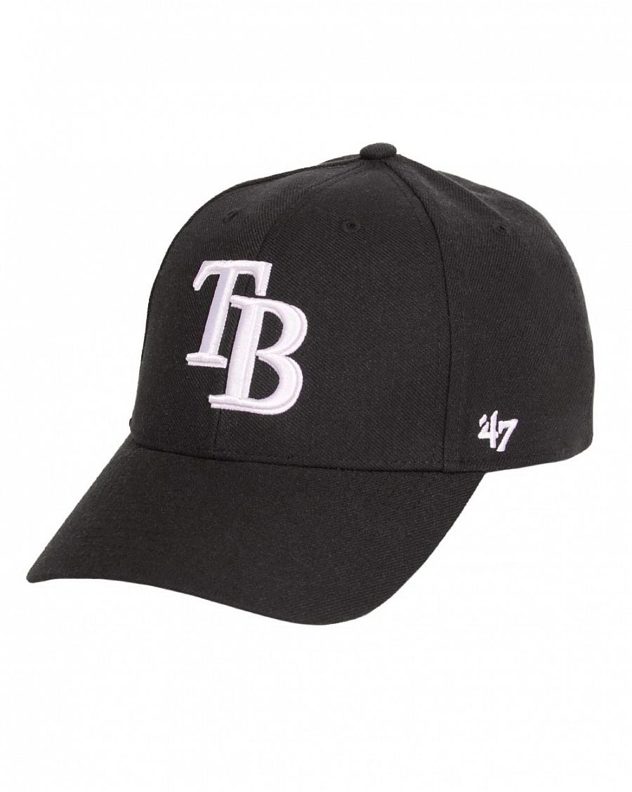 Бейсболка '47 Brand MVP WBV Tampa Bay Rays Black отзывы