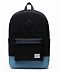 Рюкзак водоотталкивающий с карманом для 15 ноутбука Herschel Heritage Black/Copen Blue