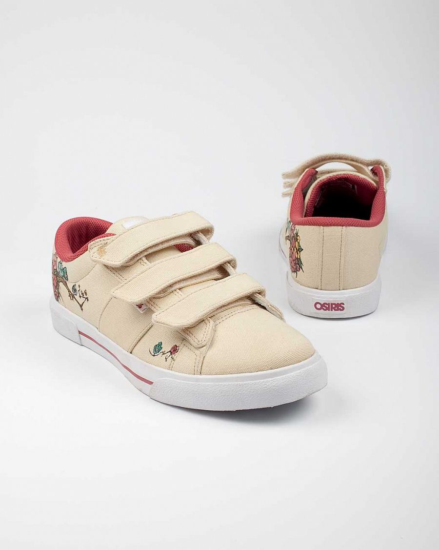 Кеды Osiris the Girls W'S beuge coral white lazy bird отзывы