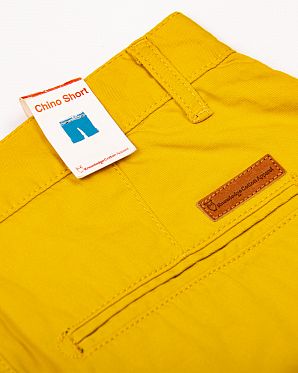 Шорты мужские Knowledge Cotton Apparel Chino Short Lemon