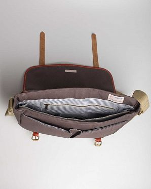 Cумка через плечо для 13 ноутбука Knowledge Cotton Apparel Grey Cумка через плечо для 13 ноутбука Knowledge Cotton Apparel Grey