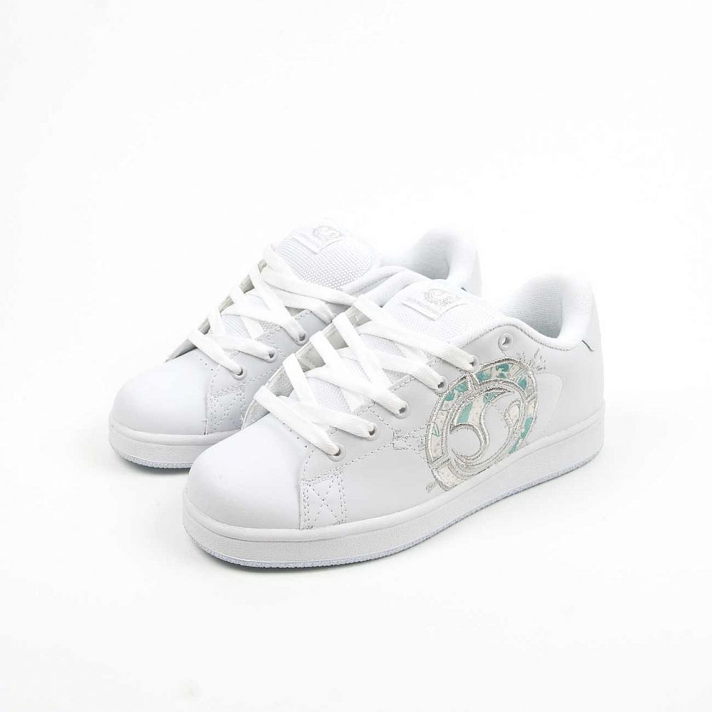 Кеды женские низкие DVS Revival Splat White Mint Leather Cloud отзывы