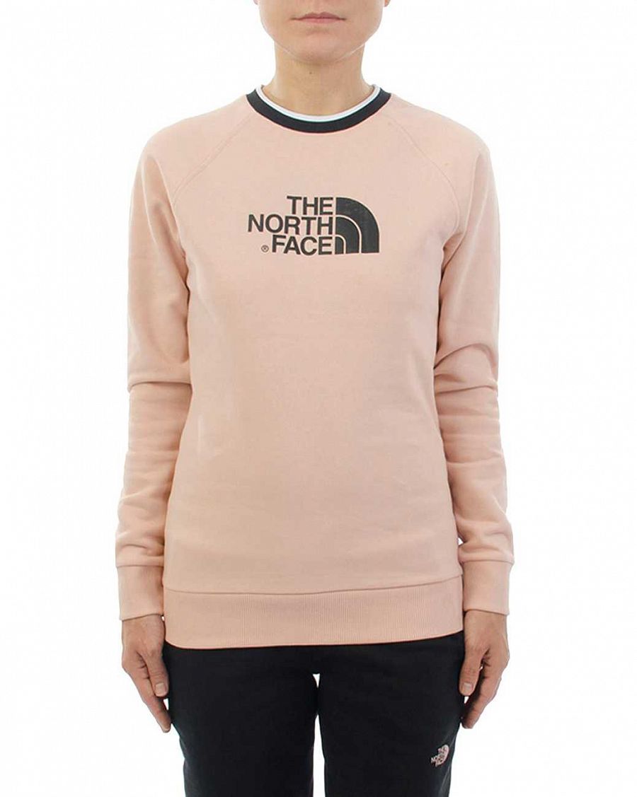 Толстовка женская свитшот хлопок The North Face Drew Peak Pink отзывы