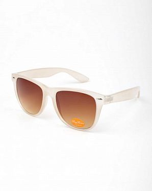 Очки Ray Flector Sunglasses Classic Wayfarer Style Transparent Cream Очки Ray Flector Sunglasses Classic Wayfarer Style Transparent Cream