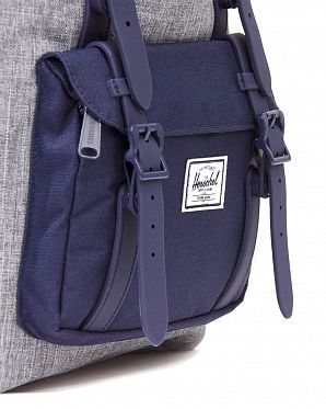 Рюкзак городской для ноутбука 13 дюймов Herschel L. America Mid RAVEN/CHEV Рюкзак городской для ноутбука 13 дюймов Herschel L. America Mid RAVEN/CHEV