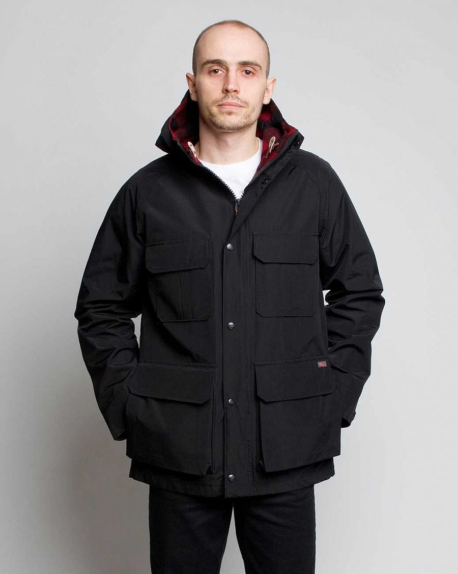 Парка водоотталкивающая Woolrich Mountain Black отзывы