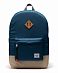 Рюкзак водоотталкивающий с карманом для 15 ноутбука Herschel Heritage 11238 TEAL/GARGOYLE