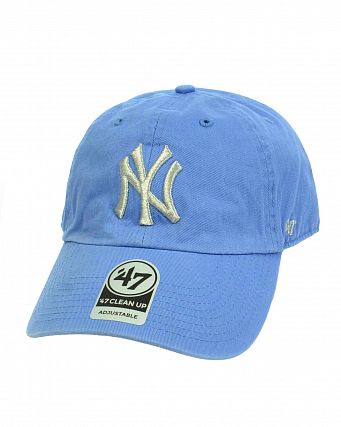 Бейсболка классическая с изогнутым козырьком '47 Brand Clean Up New York Yankees Oyster
