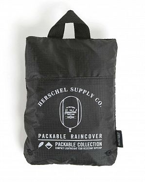 Непромокаемый чехол для рюкзака или сумки Herschel Packable Rain Cover Black Непромокаемый чехол для рюкзака или сумки Herschel Packable Rain Cover Black