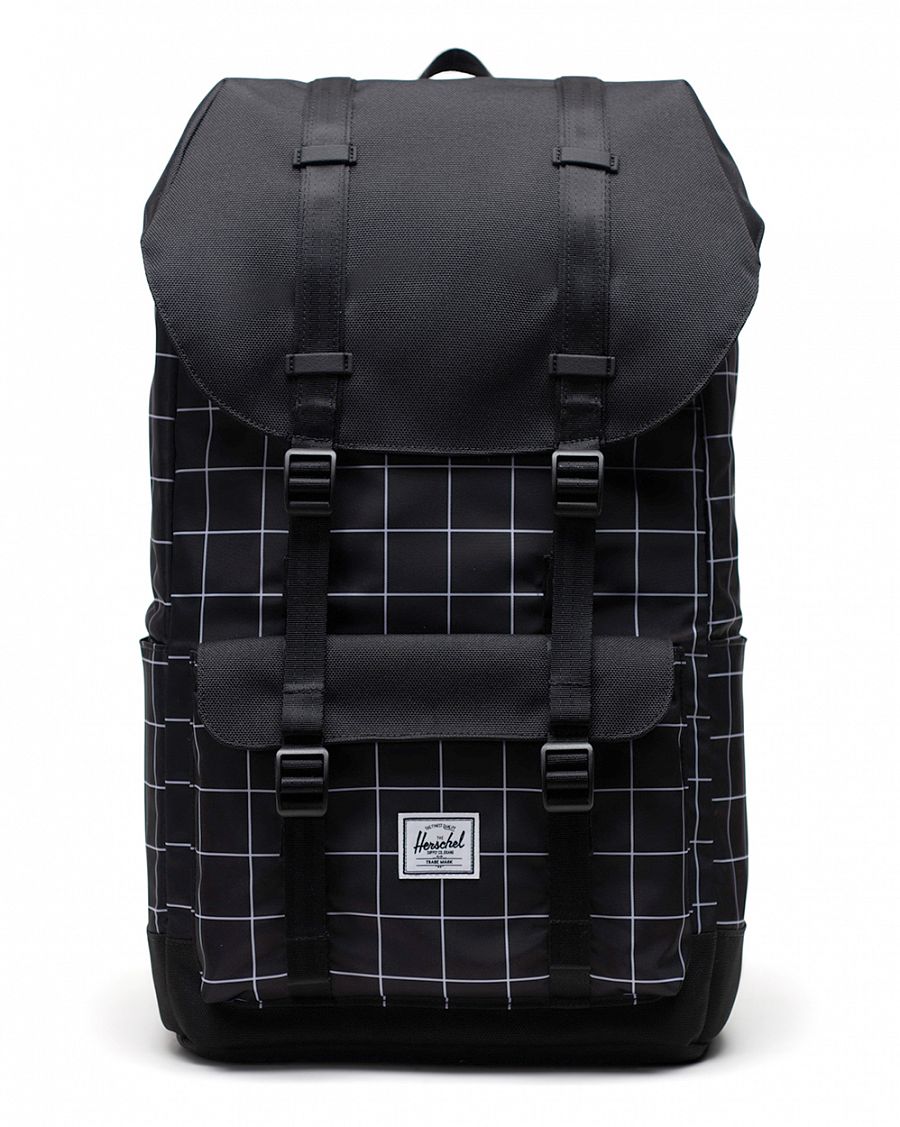 Рюкзак водоотталкивающий для 15 ноутбука Hersche Windowpane L. America Black Check отзывы Рюкзак водоотталкивающий для 15 ноутбука Hersche Windowpane L. America Black Check отзывы