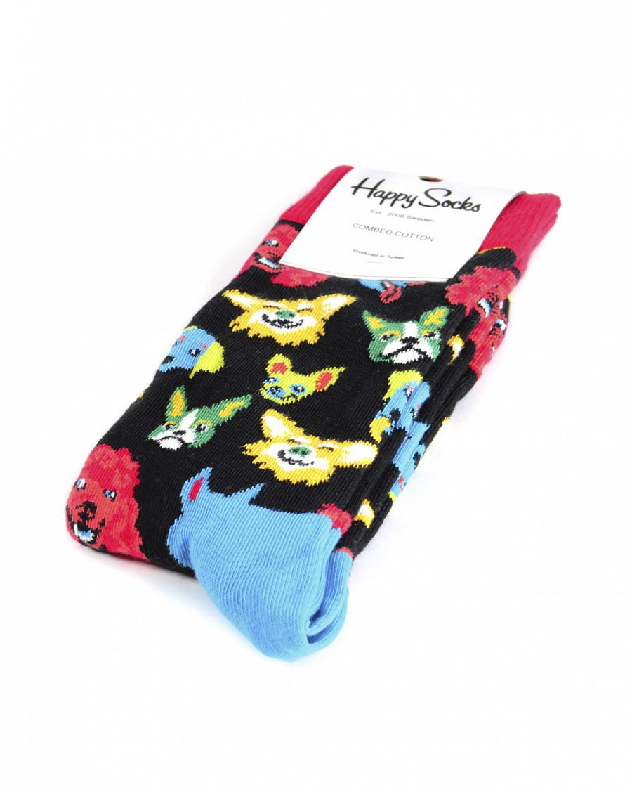Носки мужские Happy Socks Combed Cotton Dog Red отзывы