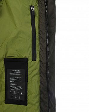 Пуховик женский зимний водонепроницаемый Krakatau Qw188 8 Black Olive Пуховик женский зимний водонепроницаемый Krakatau Qw188 8 Black Olive