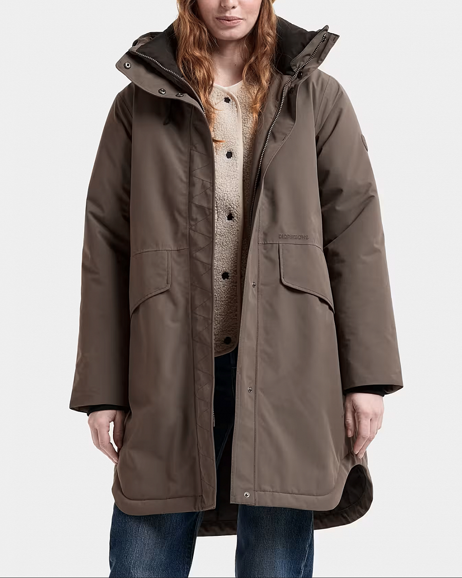 Куртка женская Didriksons Lilian 506347 Mocha Brown отзывы