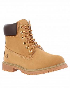 Ботинки женские кожаные на меху Lumberjack River Yellow Brown Ботинки женские кожаные на меху Lumberjack River Yellow Brown