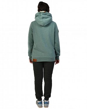 Толстовка женская с капюшоном Германия Naketano Darth Stormy Sea Mel Толстовка женская с капюшоном Германия Naketano Darth Stormy Sea Mel