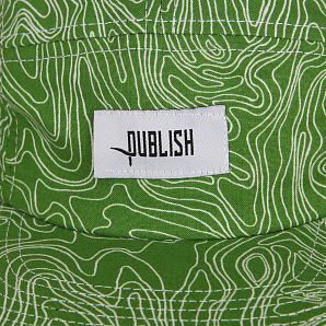 Бейсболка с прямым козырьком Publish Enders Green