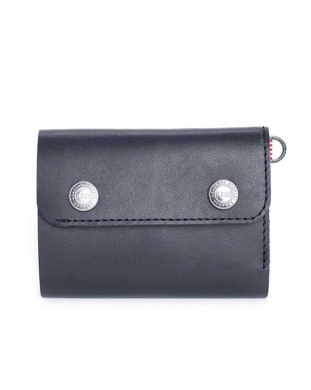 Кошелек натуральная кожа Herschel Spenser Wallet Premium Black отзывы